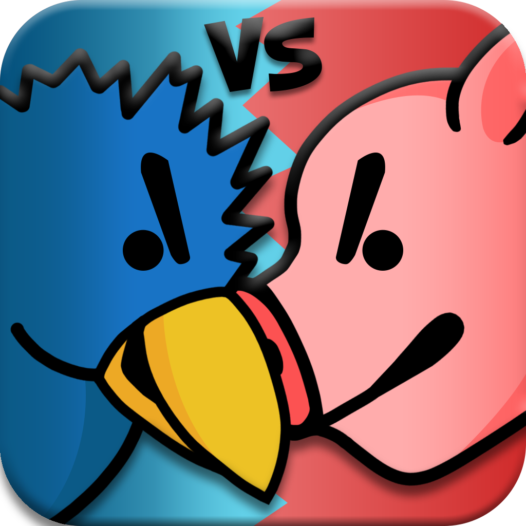 Attacking Birds vs Scared Piggies Free by Bernard Gym Attacking Birds vs Scared Piggies Free by Bernard Gym icon